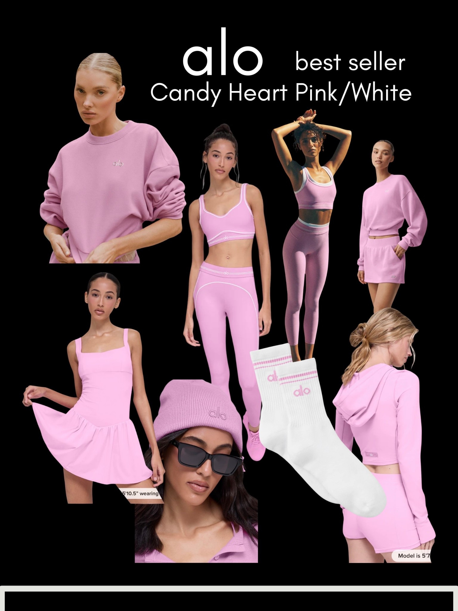 I kept seeing this Candy Heart Pink collection from Alo… and I literally had to go to the store to see it in person. The second I saw that color, I fell in love. It’s the prettiest soft-but-bold pink — feminine, fresh, and perfect for spring.
And yes… it’s selling out FAST. I had to order my sizes before they disappear 🙈
If you’ve been thinking about it, this is your sign. Trust me — the color in real life is even better.
Linked for you before it’s gone 💕✨
#aloyoga #springstyle #pinkobsessed #athleisurewear @Alo Yoga 

#LTKgrwm #LTKActive #LTKootd