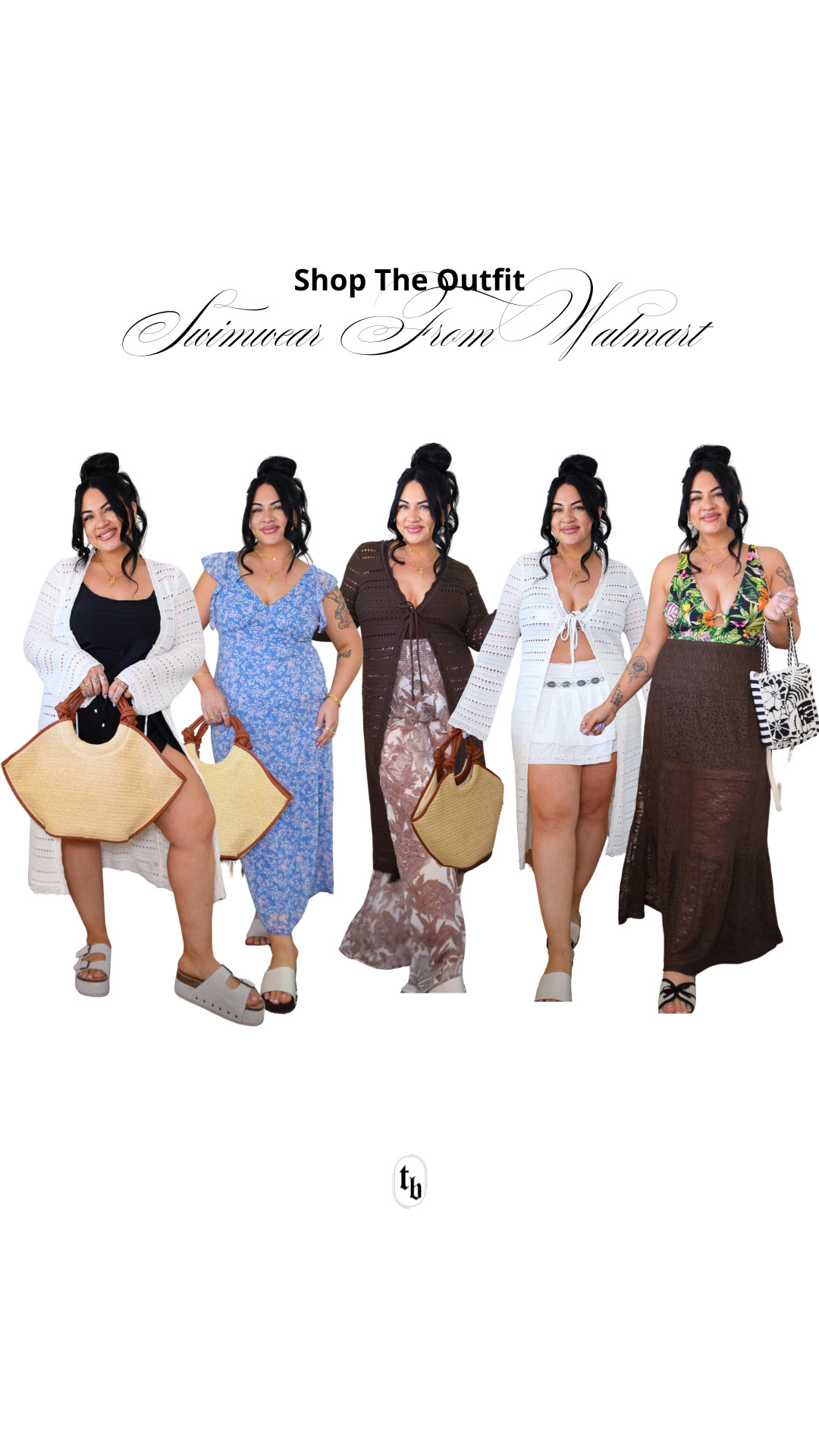 Im wearing a size XL for all the swim and large for the clothes! Walmart be serviiiiing 

 

#LTKMidsize #LTKootd #LTKgrwm