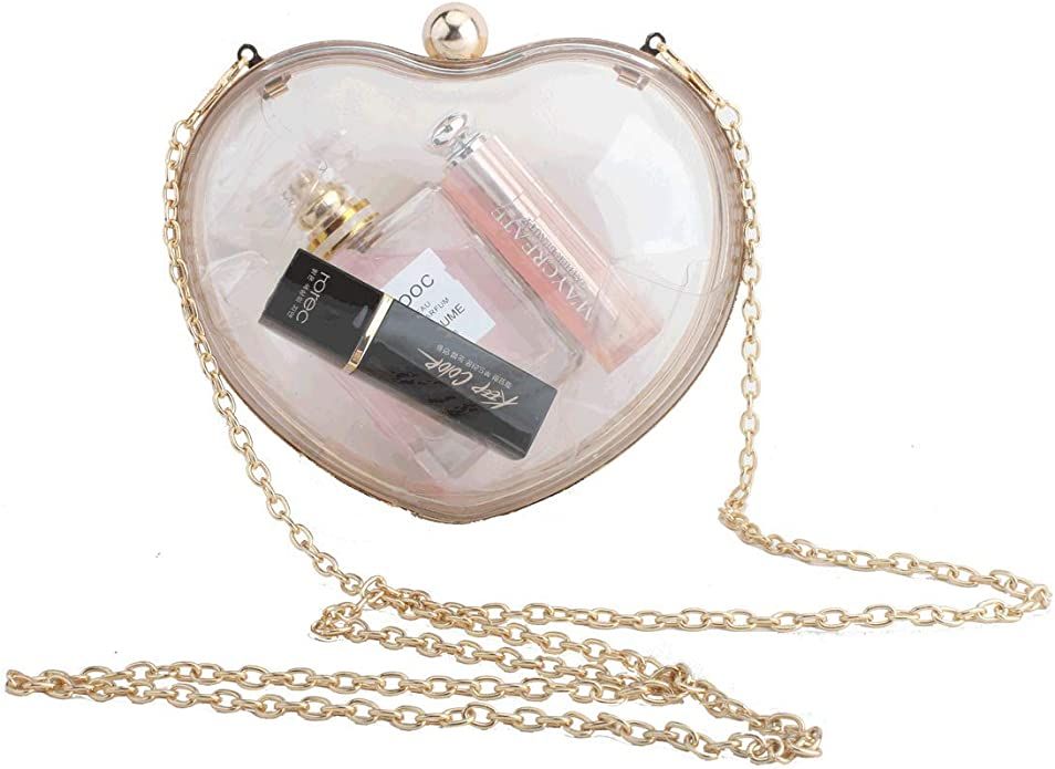LETODE Evening Bag Acrylic Fashionable Women Transparent Evening Clutches Shoulder Bags Handbag f... | Amazon (US)