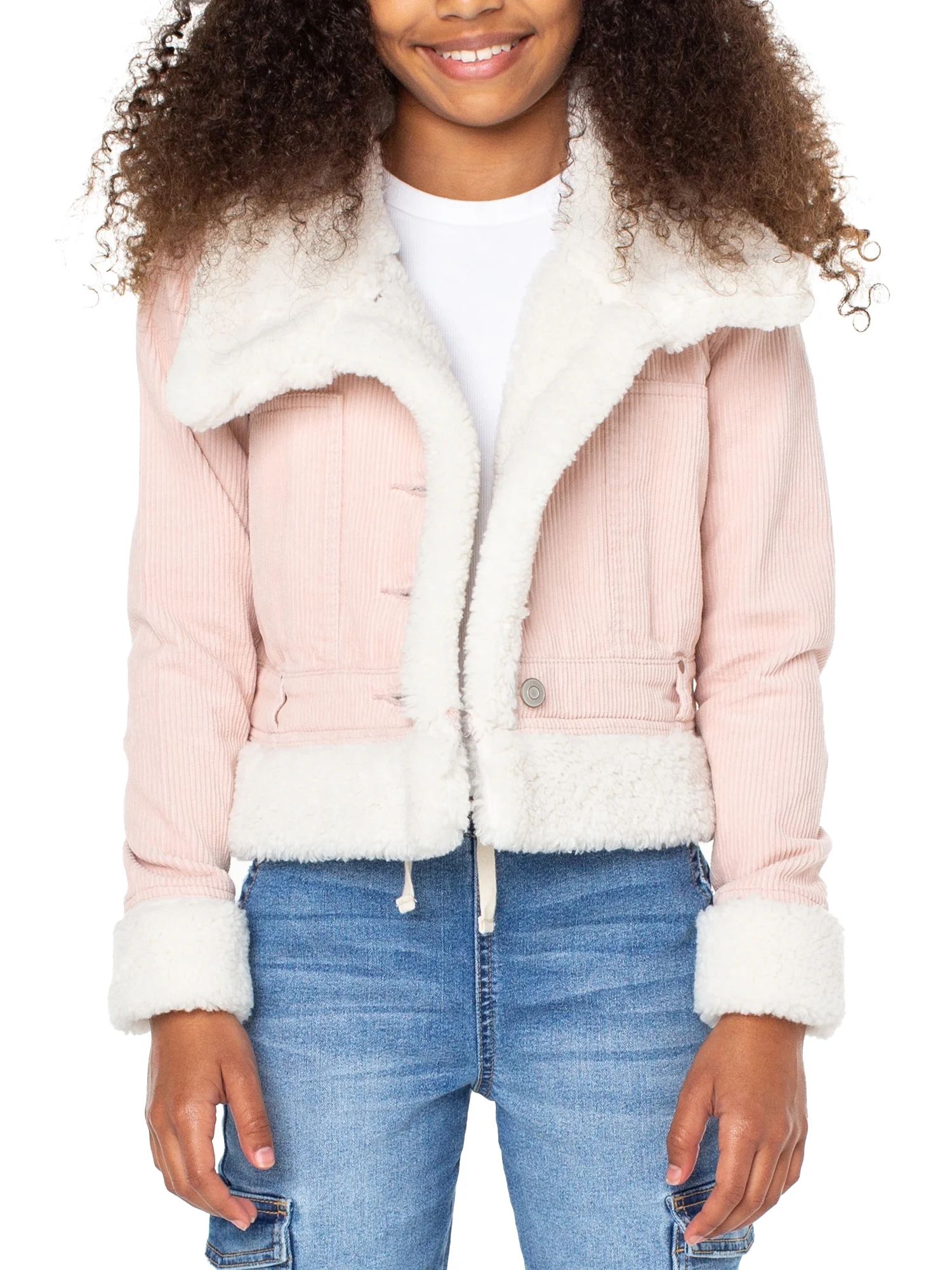 Celebrity Pink Girls Corduroy Jacket, Sizes XS-XL | Walmart (US)