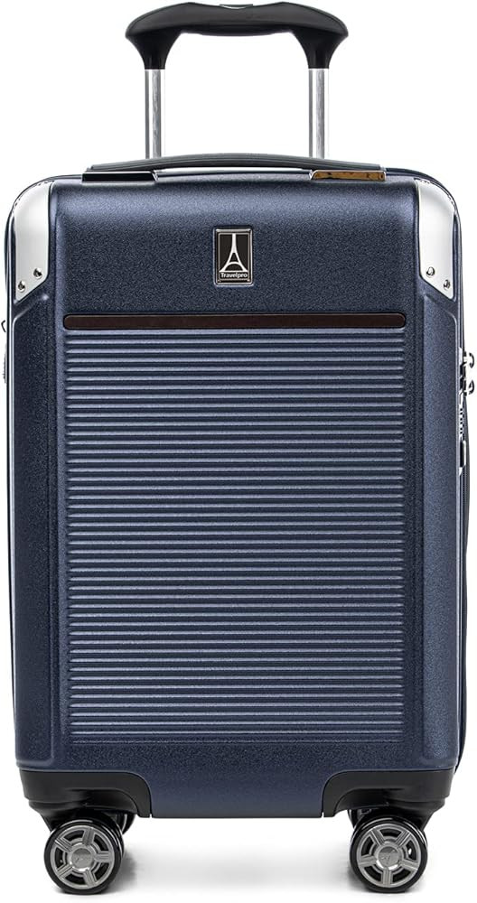 Travelpro Platinum Elite Hardside Expandable Carry on Luggage, 8 Wheel Spinner, TSA Lock, Hard Sh... | Amazon (US)