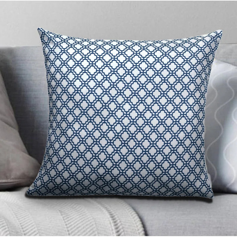 Watkin Geometric Indoor/Outdoor Throw Pillow | Wayfair North America