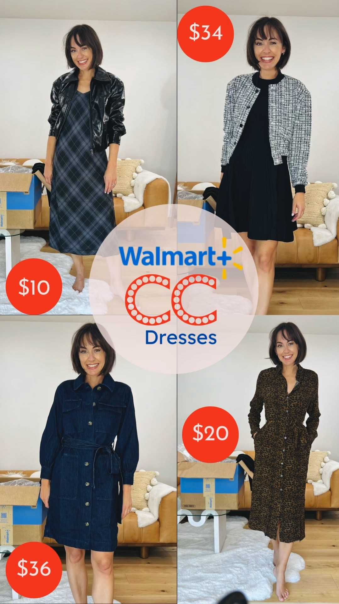 I’m partnering with @WalmartFashion to bring you the best dresses for fall. 

#walmartpartner #walmartfashion #lbd #slipdress #jeandress #leopardprintdress