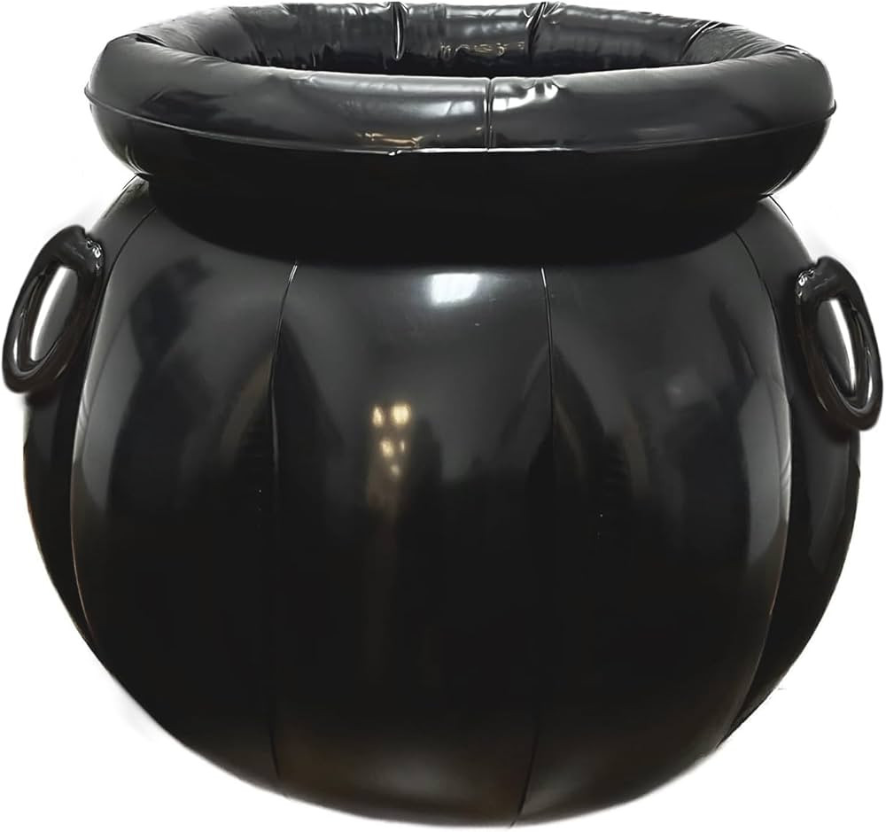 GIFTEXPRESS 22x18 Inch Large Inflatable Halloween Cauldron Drink Cooler, St Patrick Pot of Gold, ... | Amazon (US)
