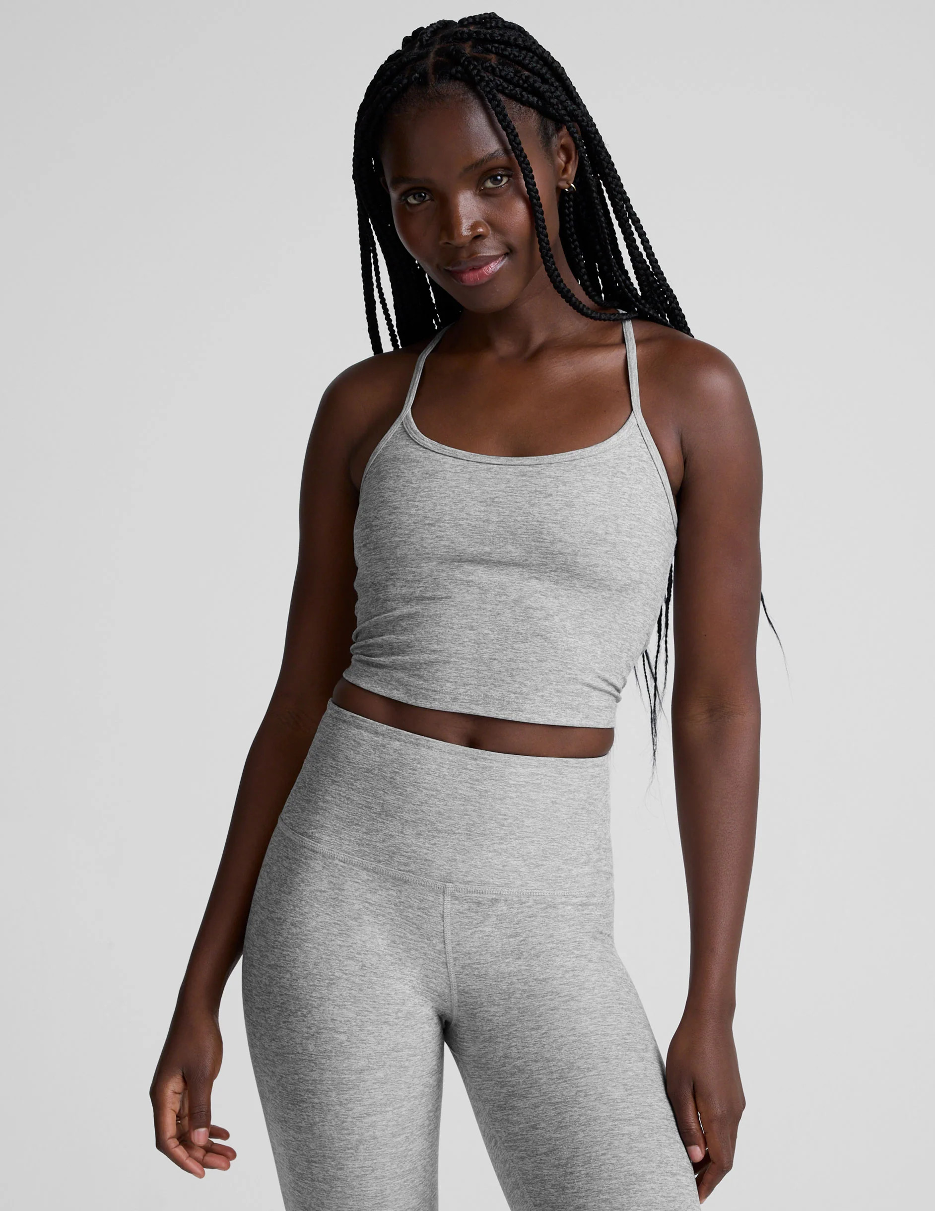 Spacedye Slim Racerback Cropped Tank | Beyond Yoga | Beyond Yoga