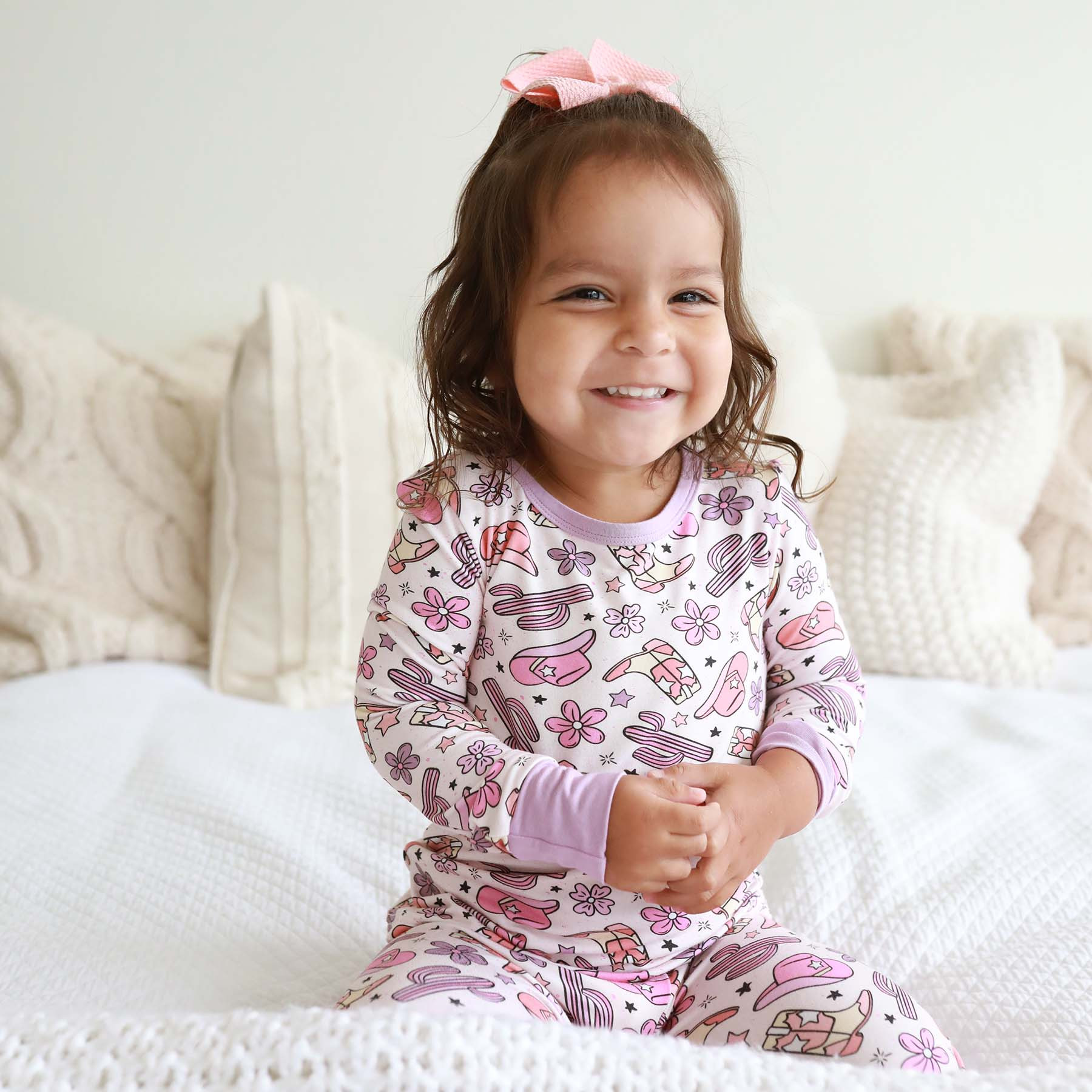 Buckaroo Cowgirl Two Piece Pajama Set | Caden Lane
