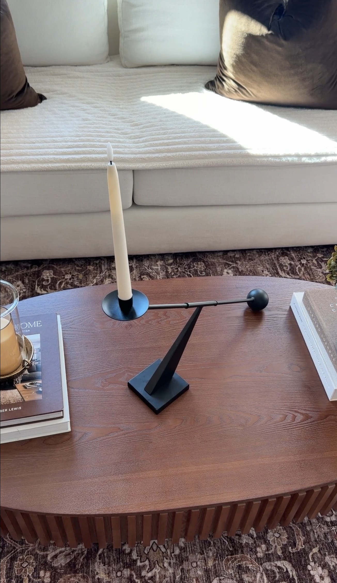 Elevate your space with a sleek, modern lamp ✨ The perfect little touch for a cozy and stylish living room. 🤍

#LTKHome #HomeDecor #ModernHome #CozyHome 

 