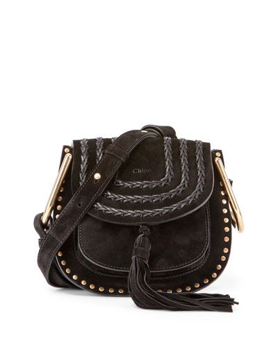 Hudson Mini Suede Shoulder Bag | Neiman Marcus