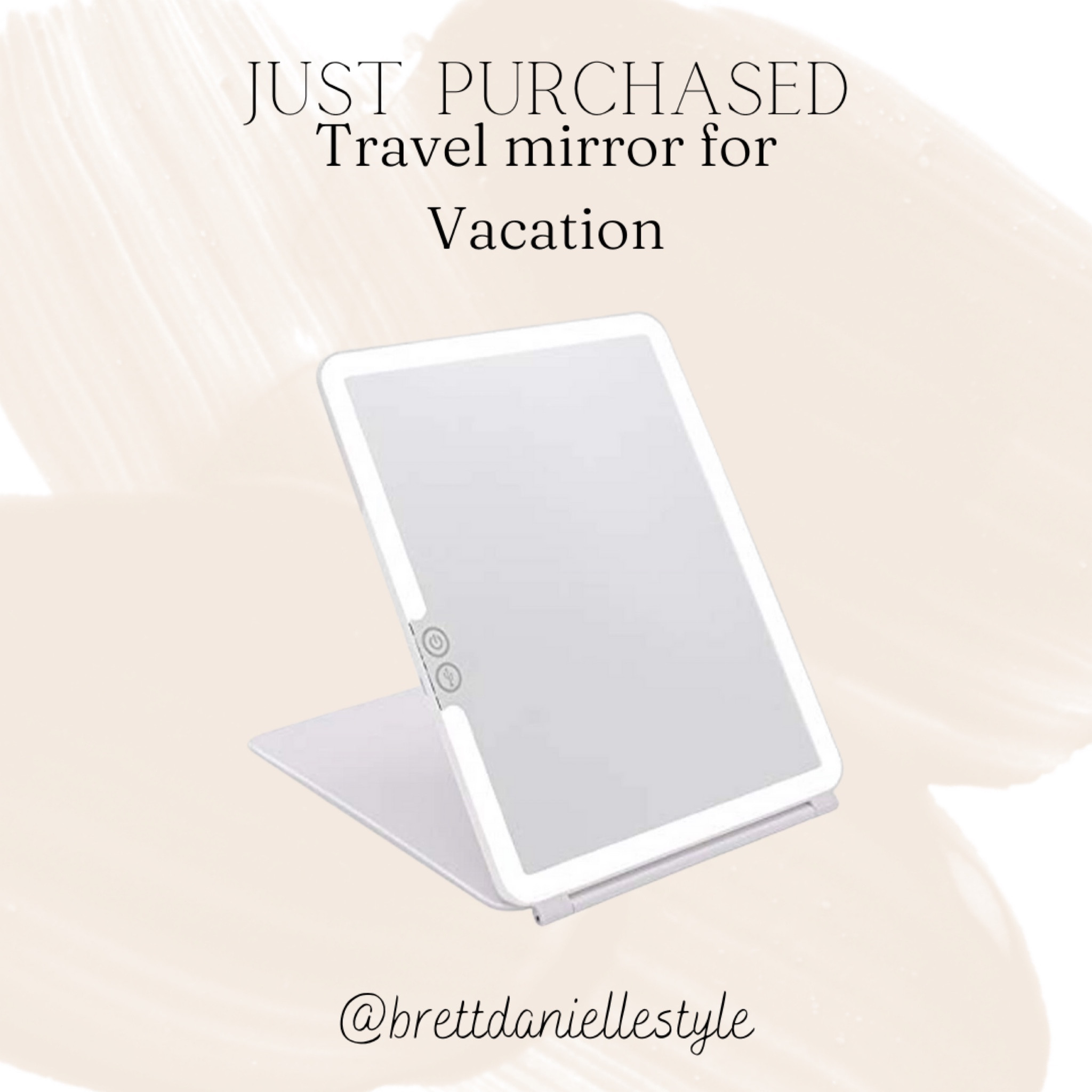 Just purchased this travel mirror for vacation // makeup // beauty finds 

#LTKtravel #LTKFind #LTKbeauty