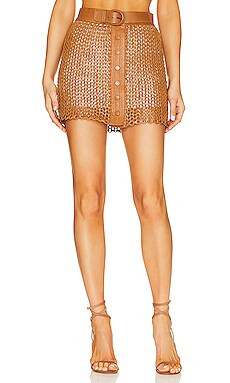 NONchalant Label Kaiden Skirt in Honey from Revolve.com | Revolve Clothing (Global)