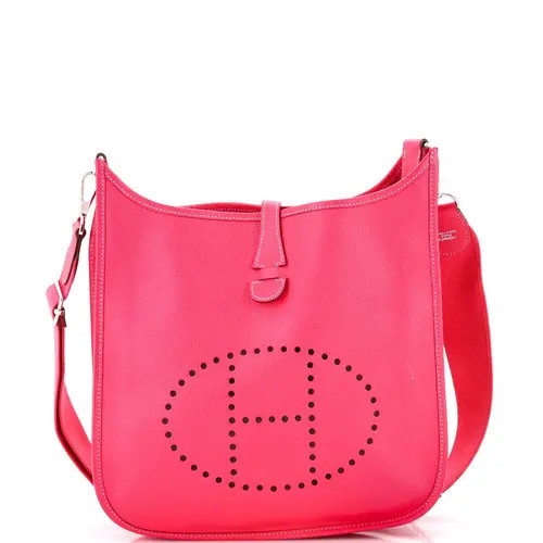 Pre-Owned Hermes Evelyne Bag Gen III Epsom PM in Rose Tyrien at Nordstrom, Size Small | Nordstrom