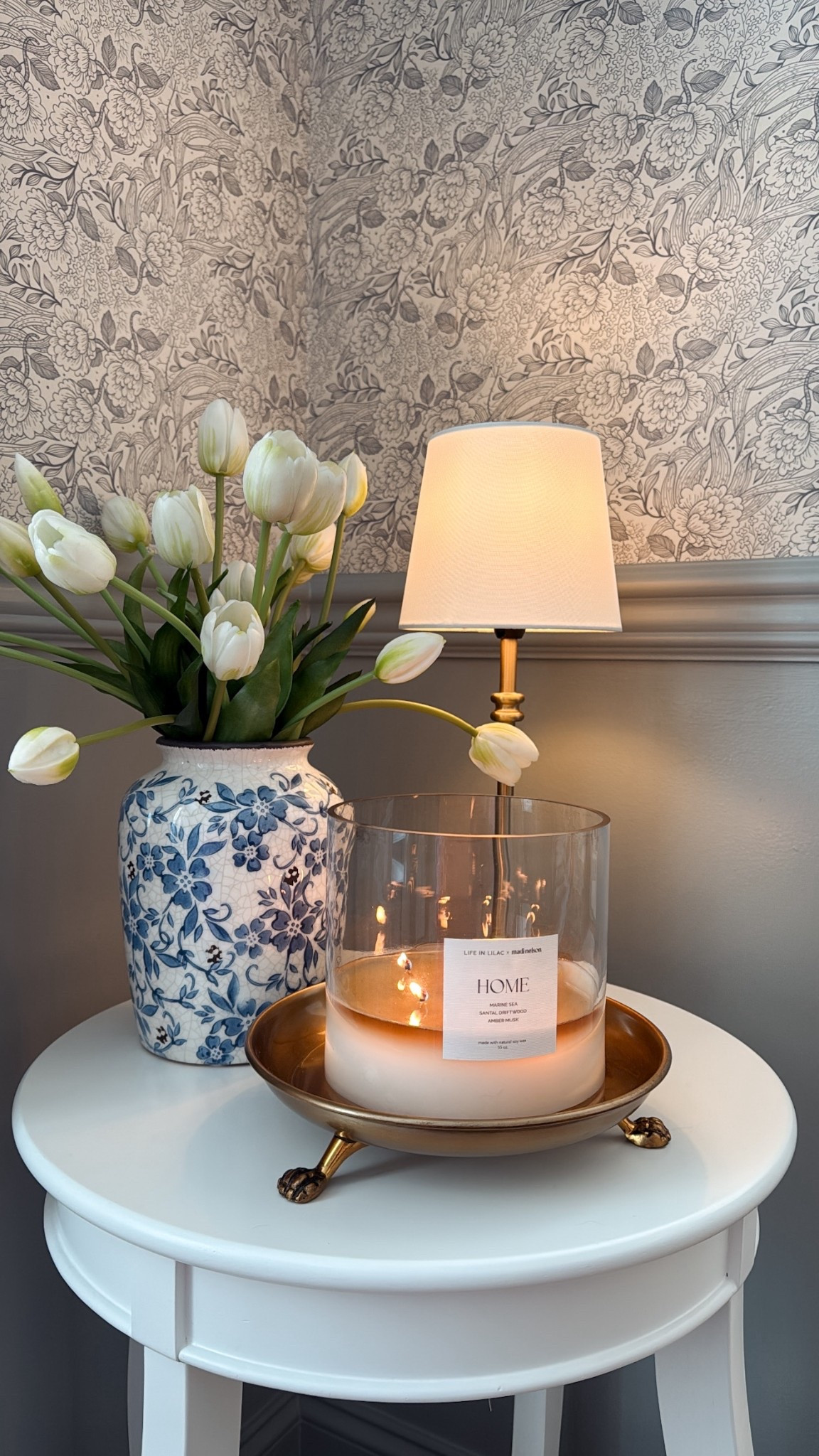 Large candle from life in lilac. Clean + safe to burn. I love the home scent. Such a great price for the size + free shipping! 

#LTKSeasonal #LTKHome #LTKmomlife