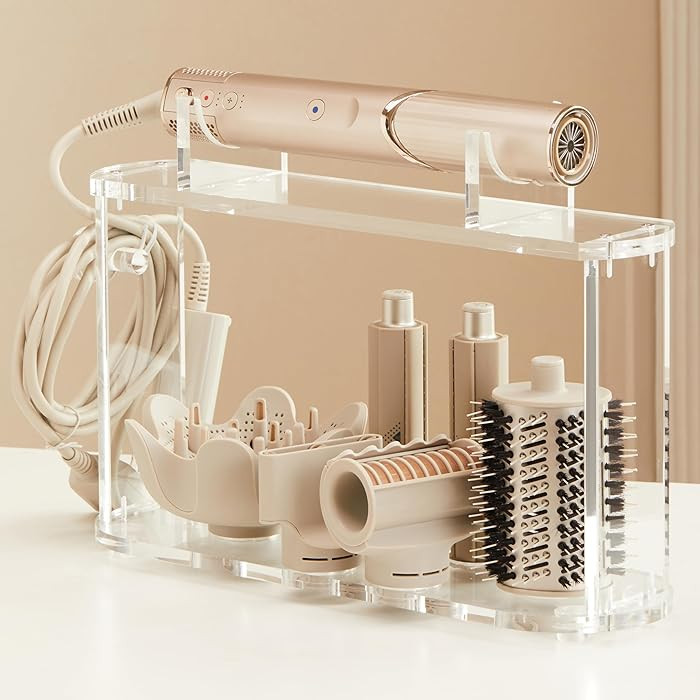 LifeLAZA Acrylic Holder and Organizer for Shark Flexstyle, Shark Hair Dryer Stand and Holder, Fle... | Amazon (US)