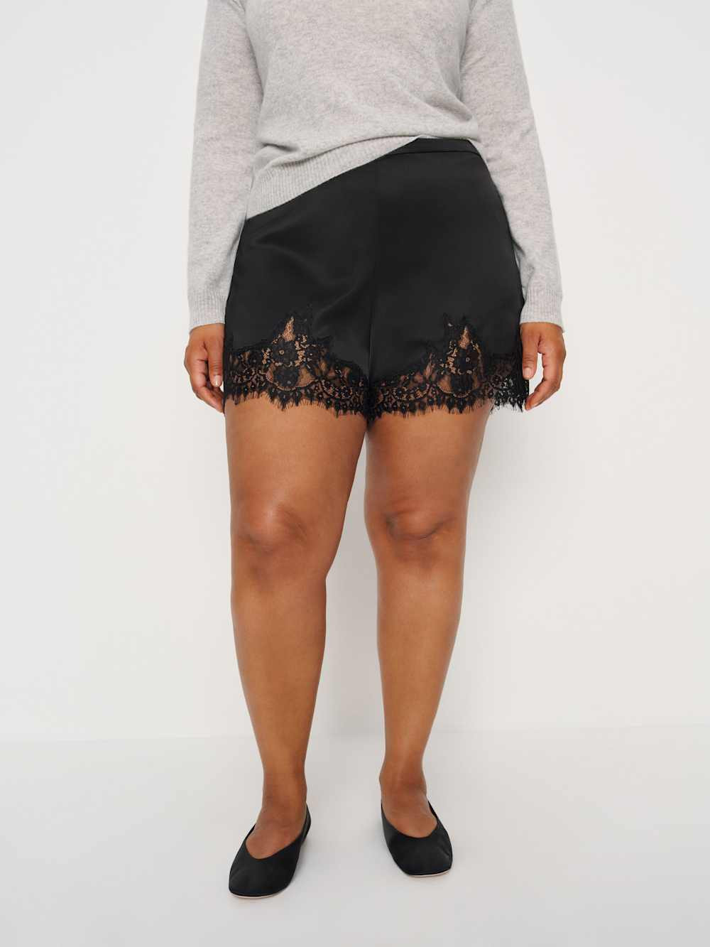 Fern Satin Short Es | Reformation (Global)