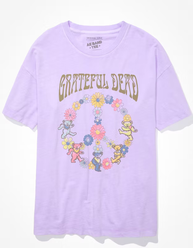AE Oversized Grateful Dead Graphic Tee | American Eagle Outfitters (US & CA)