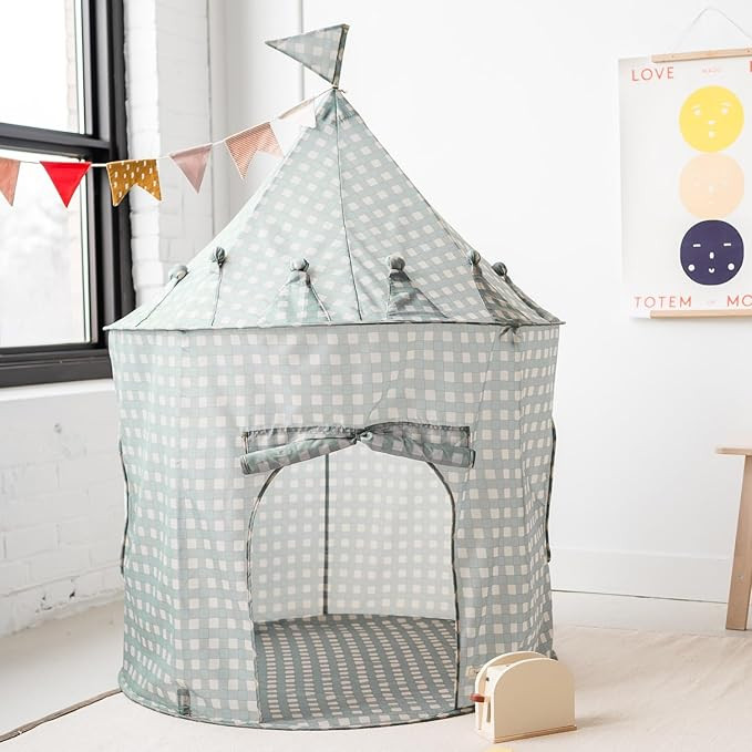 3 Sprouts Kids Play Tent - Sustainable Recycled Fabric – Fun Spacious Childs Playhouse for Indo... | Amazon (US)