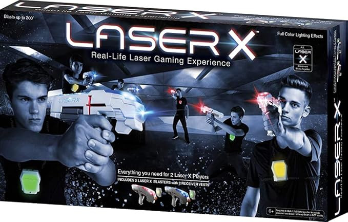 Laser X 88016 Two Player Laser Gaming Set, 72 months to 180 months | Amazon (US)