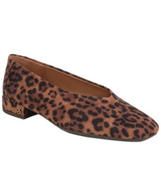 Sam and Libby Women's Gretta Square Toe Ballet Flats - Black | Macy's