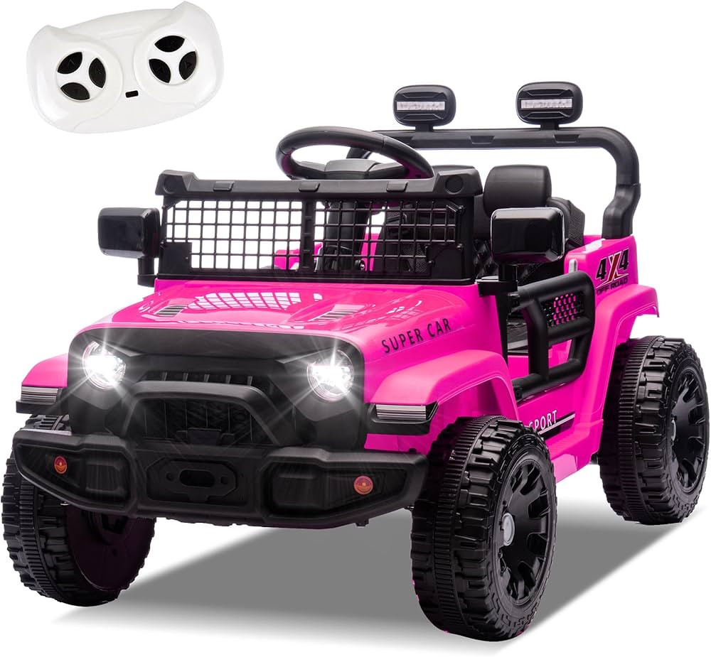 24V Ride On Jeep Car, Toddler Ride On Toys w/Parents Remote Control, 200W Power Motor Electric Ca... | Amazon (US)