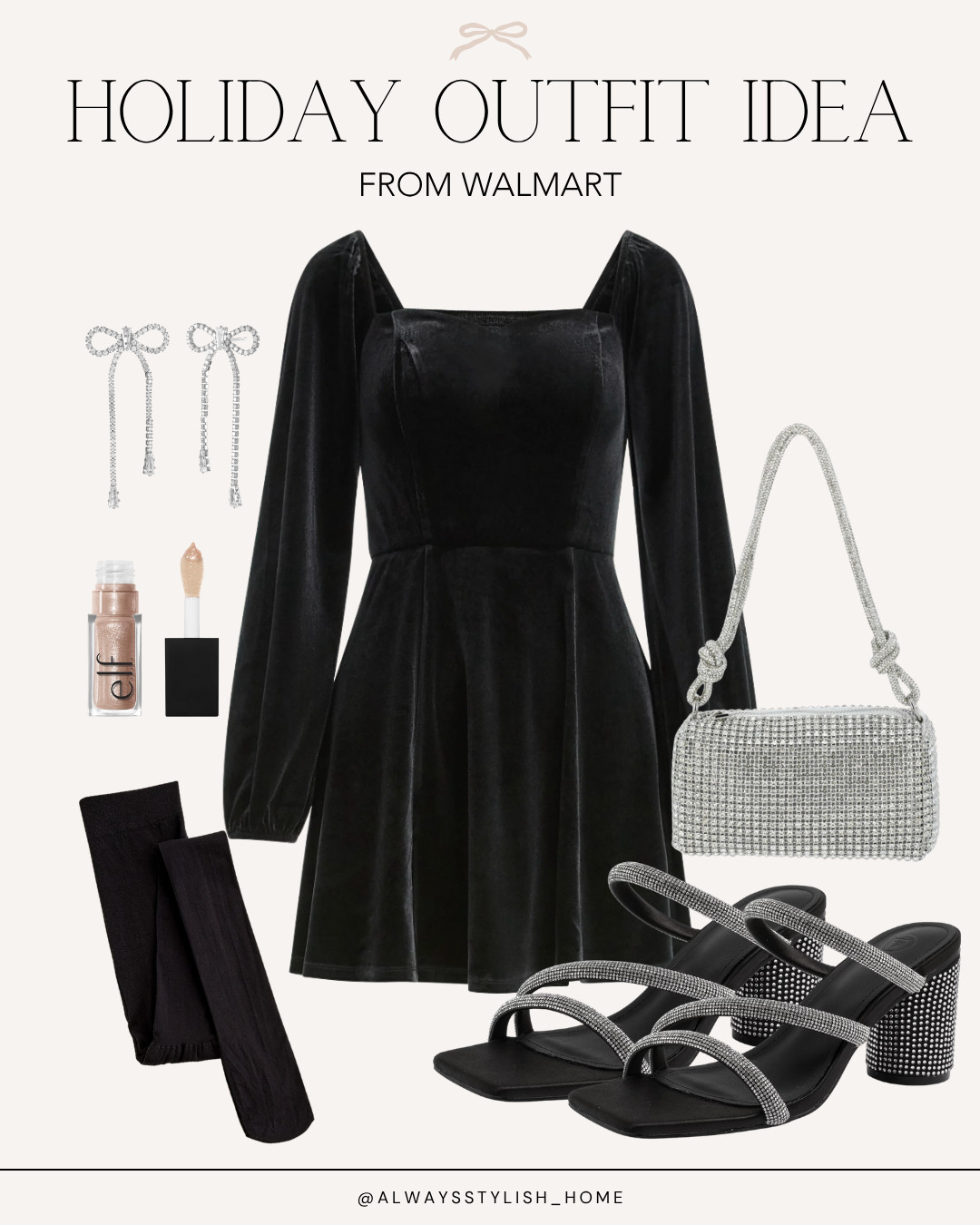 holiday outfit idea from walmart. Walmart, Walmart Fashion, Walmart Style, Walmart Finds, LTK, Like to Know It, LTK Creator, Holiday Outfit, Holiday Dress, Party Outfit, Festive Style, Affordable Holiday Outfits, Budget-Friendly Holiday Look, Festive Outfits, Holiday Party Look, Winter Style, Seasonal Fashion, Christmas Party Outfit, Christmas Eve Dress, Christmas Day Look, What to Wear for Christmas, 

 #LTKHoliday #LTKSeasonal #LTKFindsUnder50