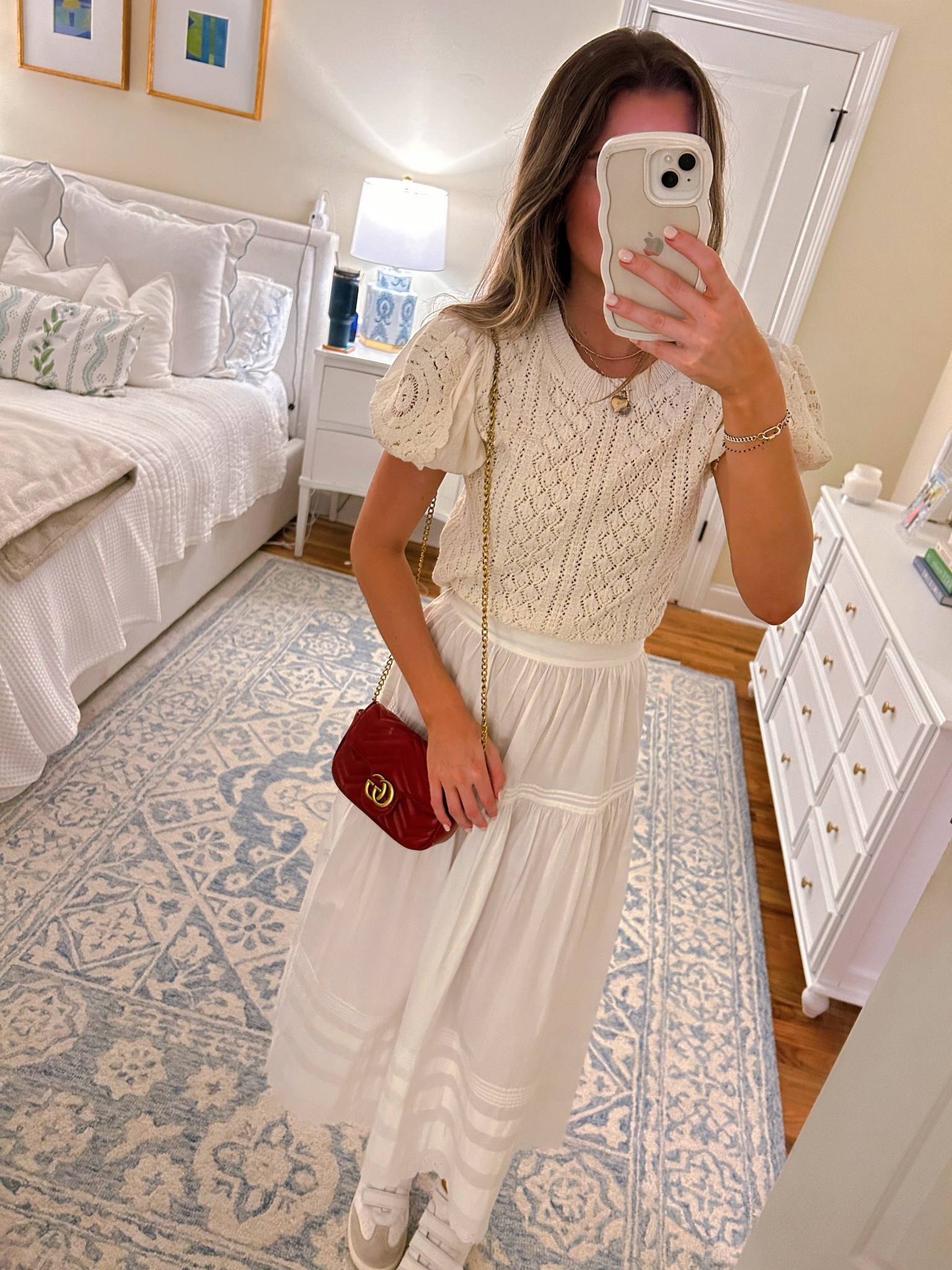 Parent’s weekend OOTN 🤍💌
Skirt is DOEN
Top is Zara - tagged similar products ! 

#LTKStyleTip #LTKFallSale #LTKParties