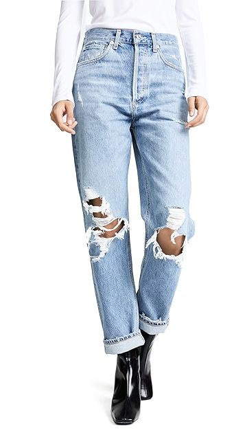 '90s Fit High Rise Loose Fit Jeans | Shopbop