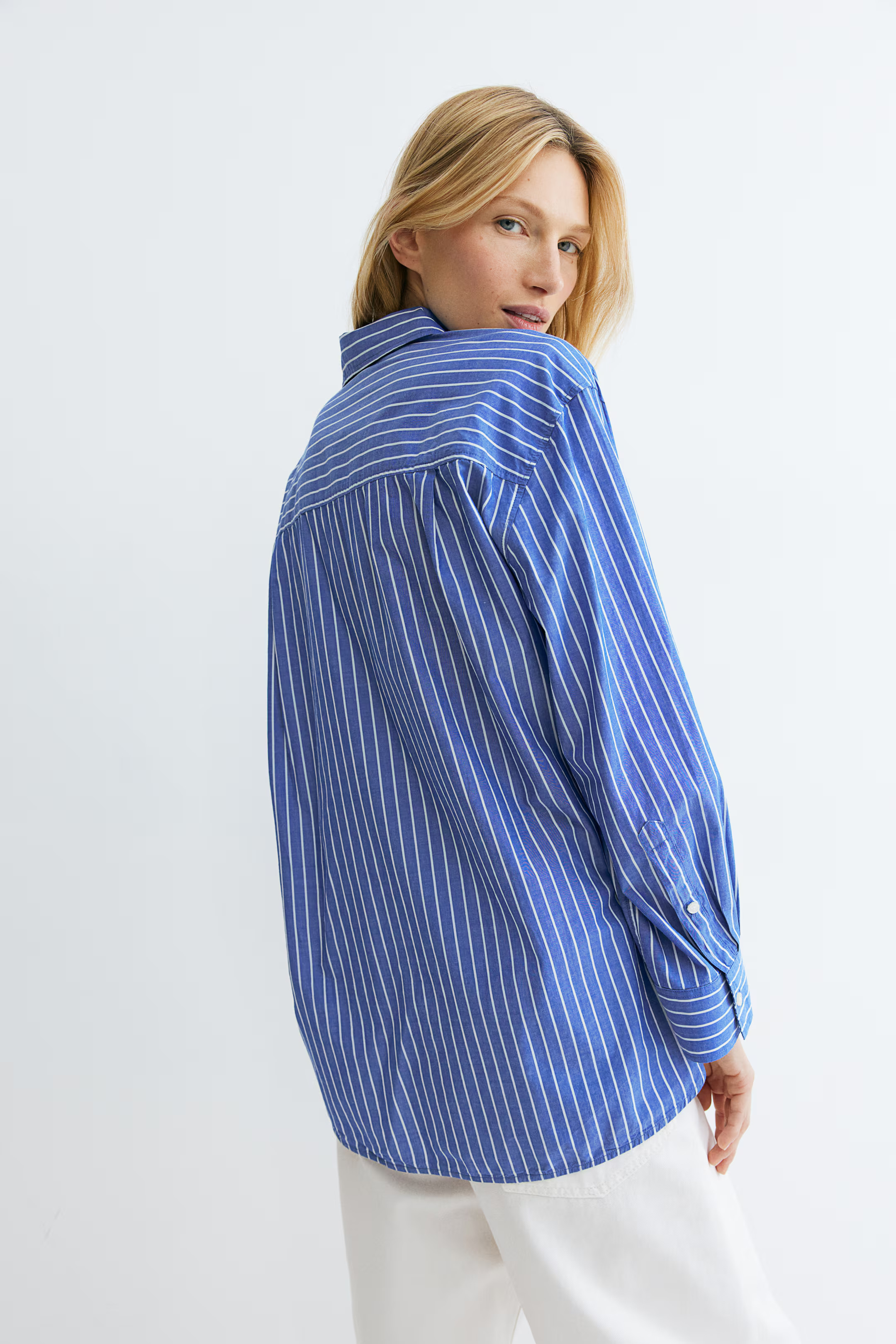 Loose-Fit Cotton Shirt | H&M (US + CA)