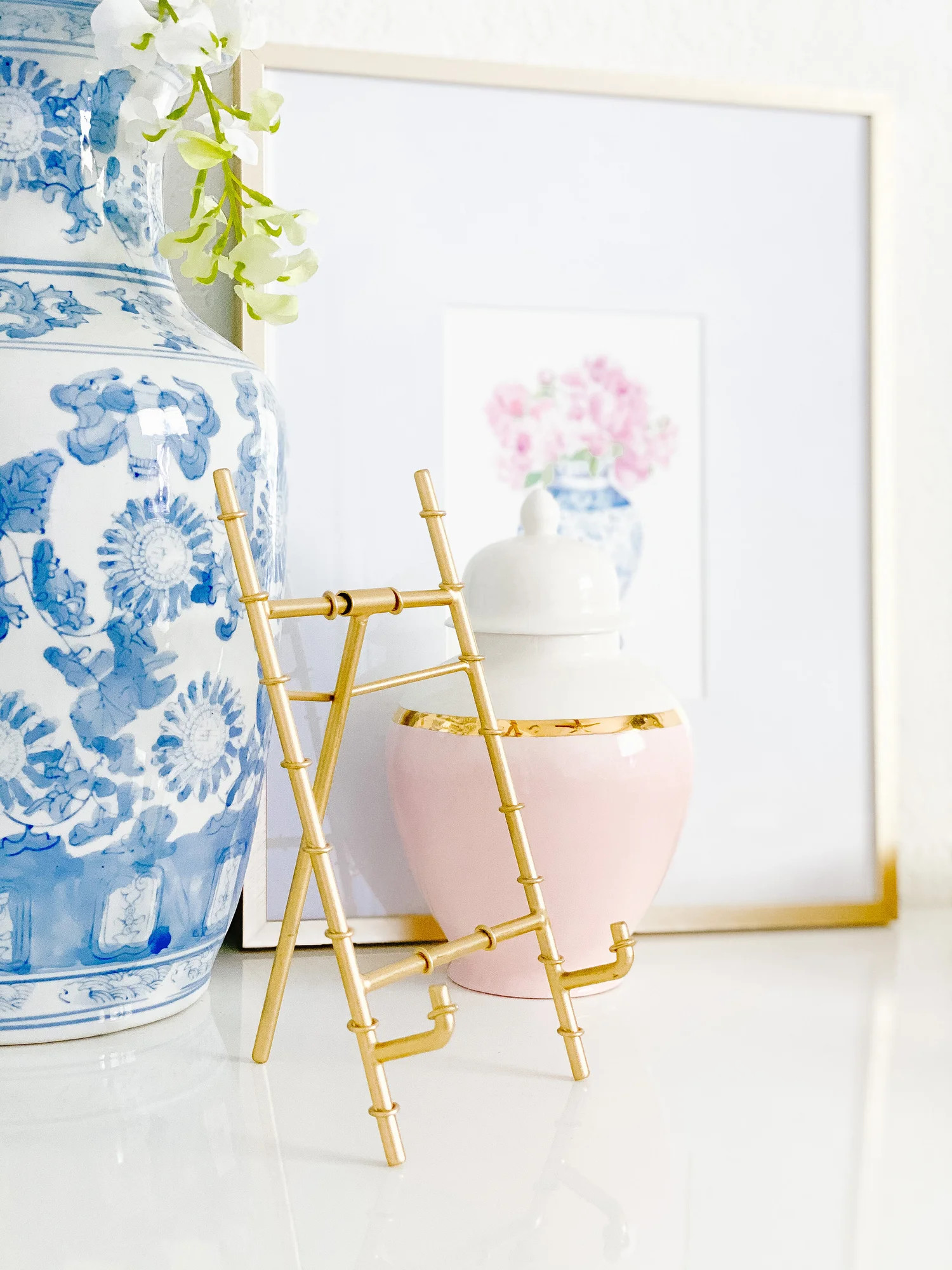 Gold Bamboo Tabletop Easel (Calendar Sold Separately) — Simply Jessica Marie | Simply Jessica Marie