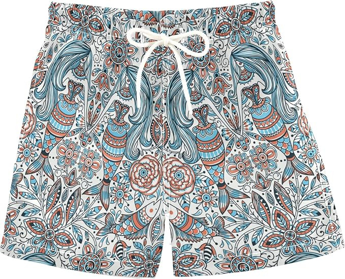 visesunny Cool Summer Boys Surfing Board Shorts Quick Dry Boys Swim Shorts Toddlers Swim Trunks S... | Amazon (US)