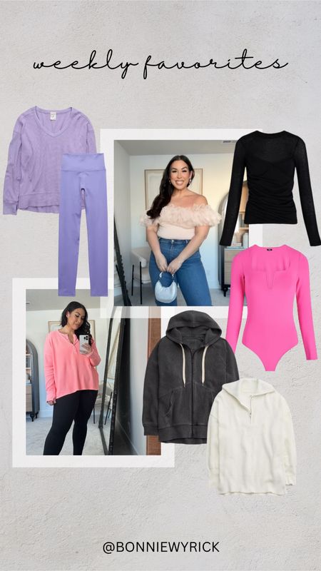 Weekly Favorites 😍 Bonnie’s Best Sellers | Midsize Fashion | Spring Athleisure | Spring Fashion

#LTKstyletip #LTKfitness #LTKmidsize