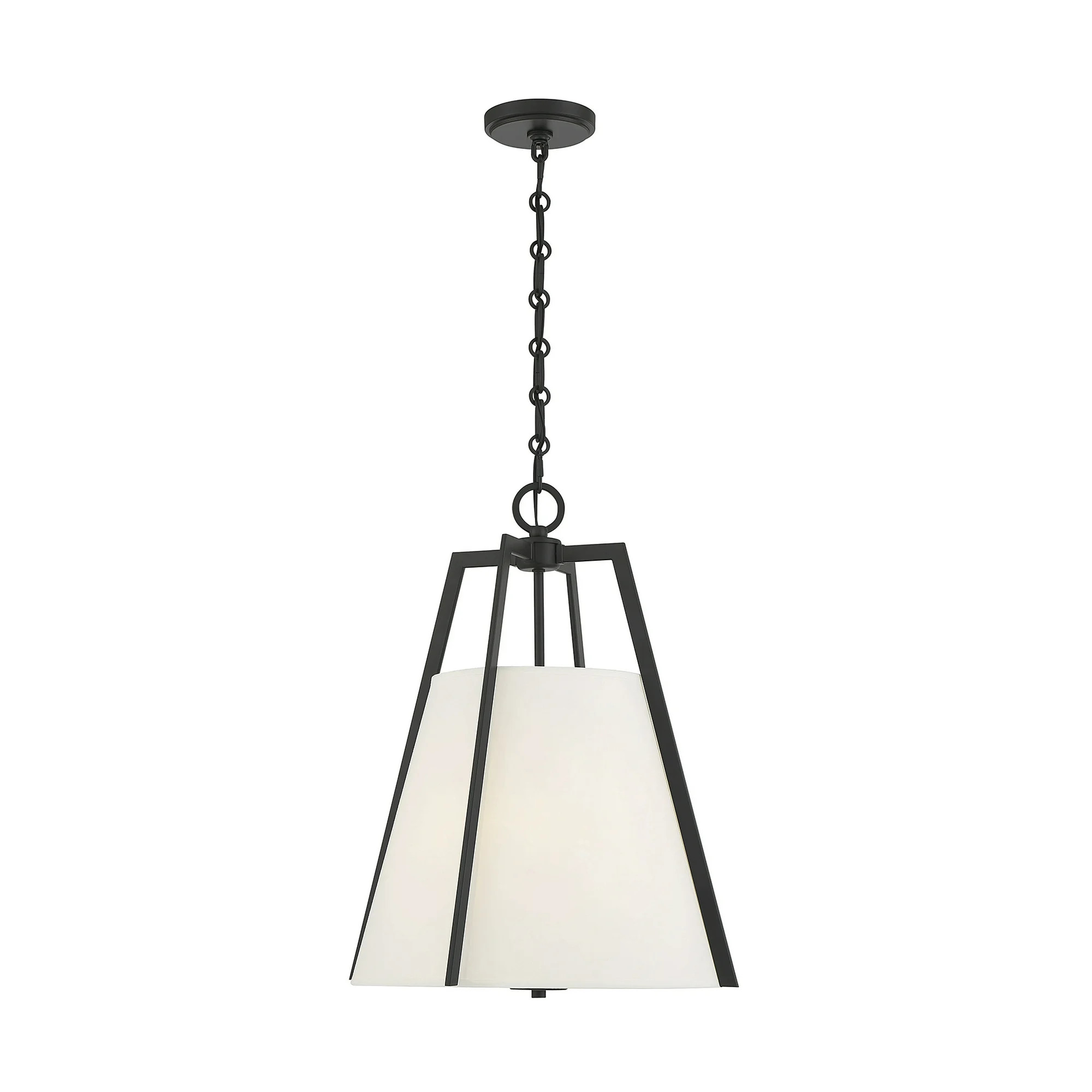 3 Light Pendant In Transitional Style-21 Inches Tall And 18 Inches Wide-Matte Black Finish    -Tr... | Walmart (US)