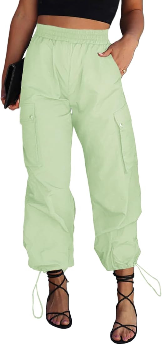 GIFTIME Womens Cargo Pants with Pockets | Amazon (US)