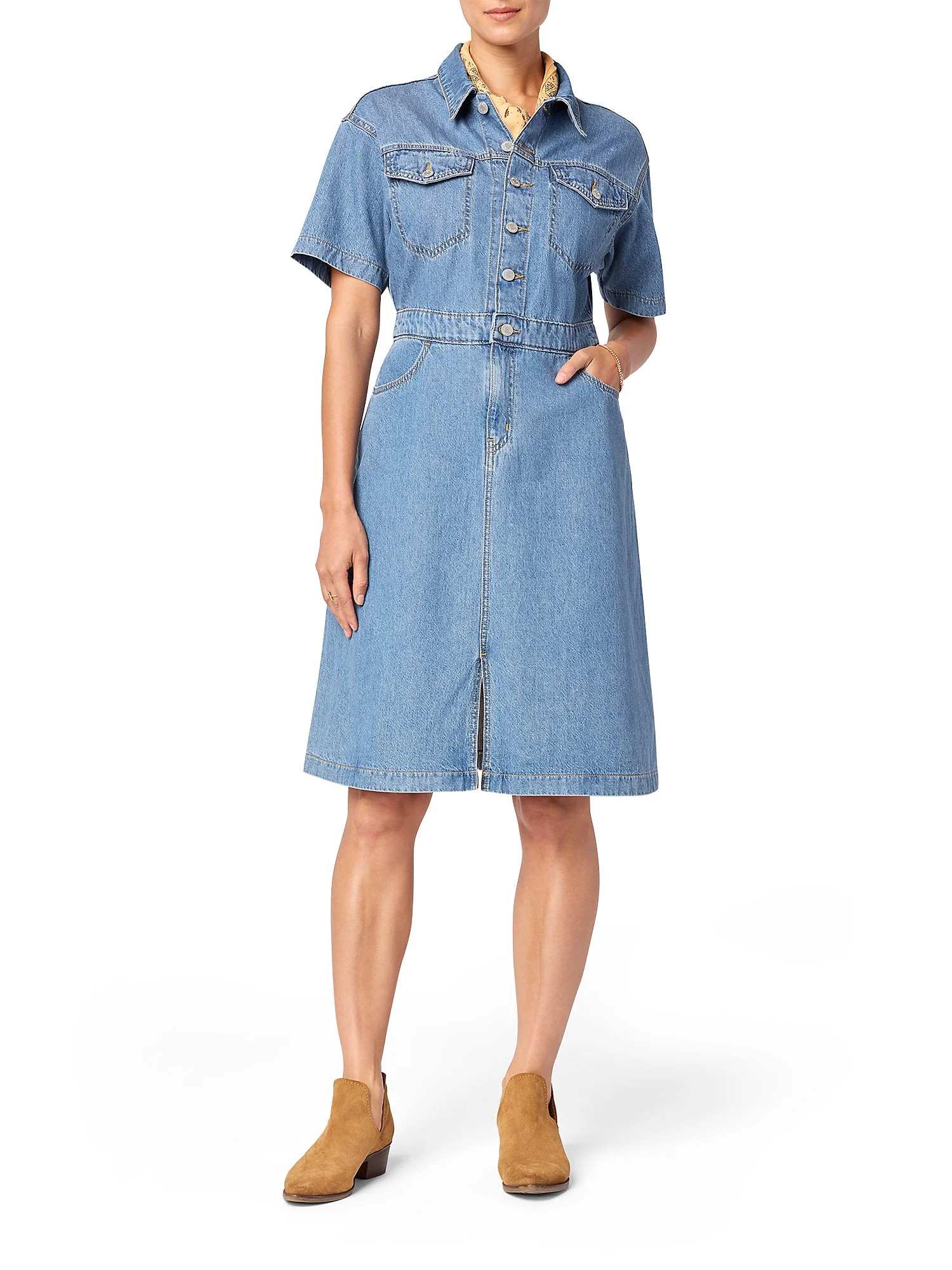 Levi Strauss Signature Women's and Women's Plus Vintage '95 Dress, Sizes XS-4X | Walmart (US)