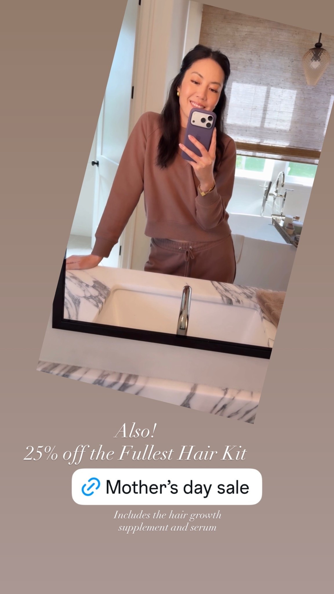 Nutrafol has a special Mothers Day promotion running now

@nutrafol 
#nutrafolpartner 
#haircare
#hairvitamin
#cleanbeauty
#mothersdaygift

#LTKMothersDay #LTKgrwm #LTKBeauty