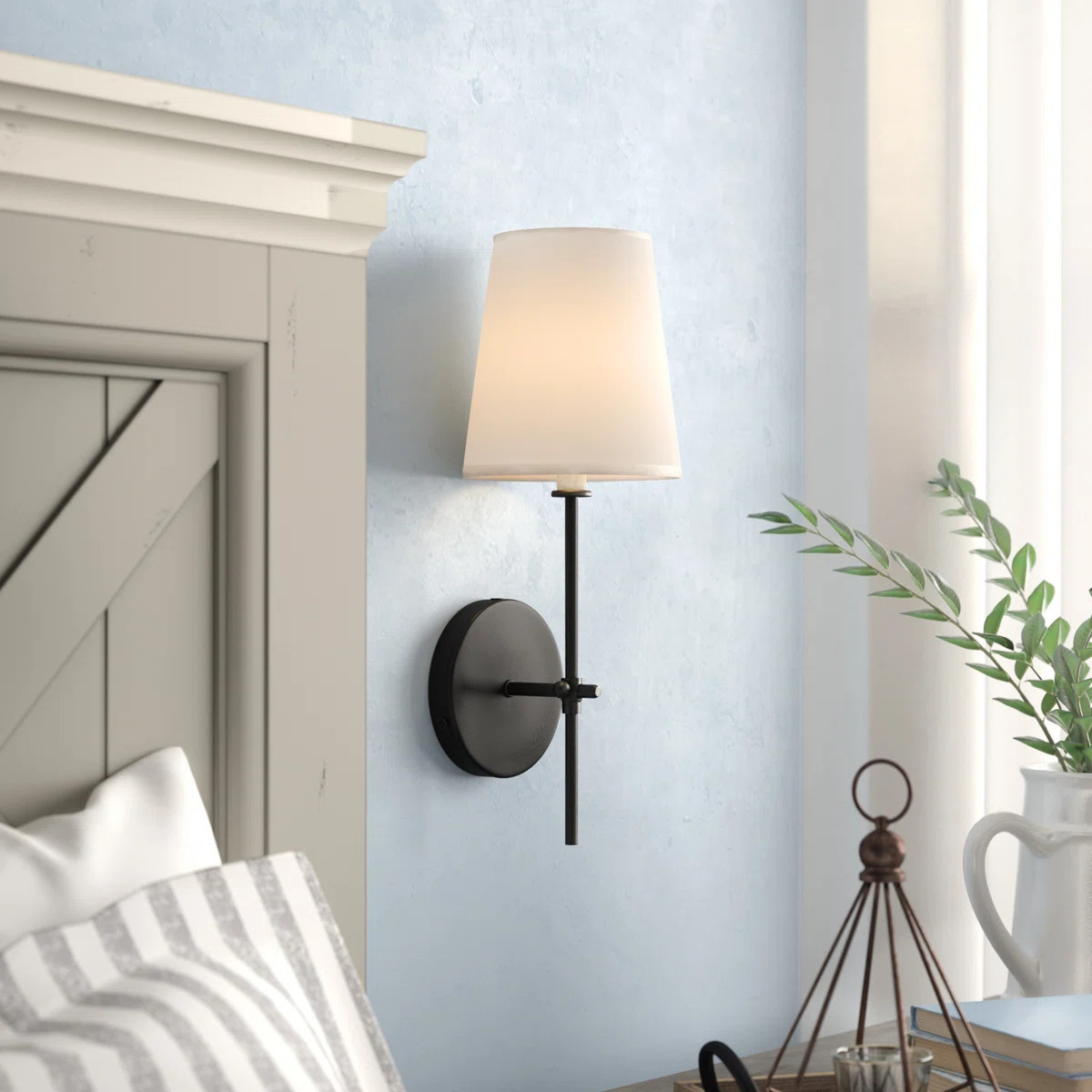 Saxon Iron Armed Sconce | Wayfair North America