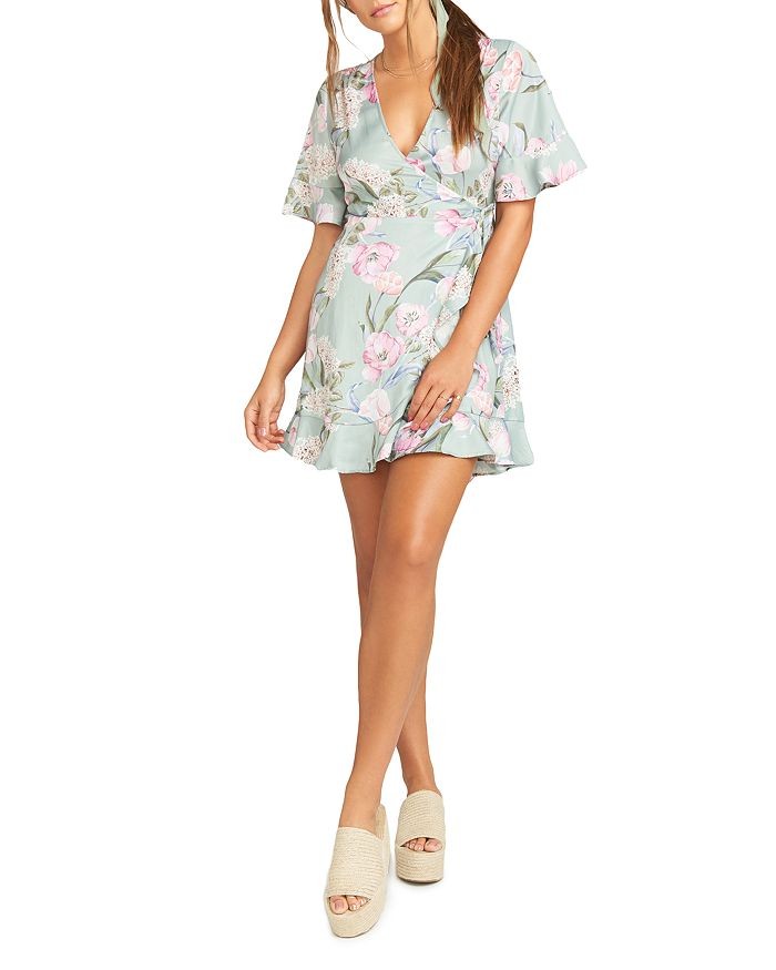 Show Me Your MuMu
           
   
               
                   Evelyn Mini Wrap Dress | Bloomingdale's (US)