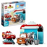 LEGO DUPLO Disney and Pixar's Cars Lightning McQueen & Mater's Car Wash Fun 10996, Buildable Toy ... | Amazon (US)