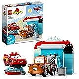 LEGO DUPLO Disney and Pixar's Cars Lightning McQueen & Mater's Car Wash Fun 10996, Buildable Toy ... | Amazon (US)