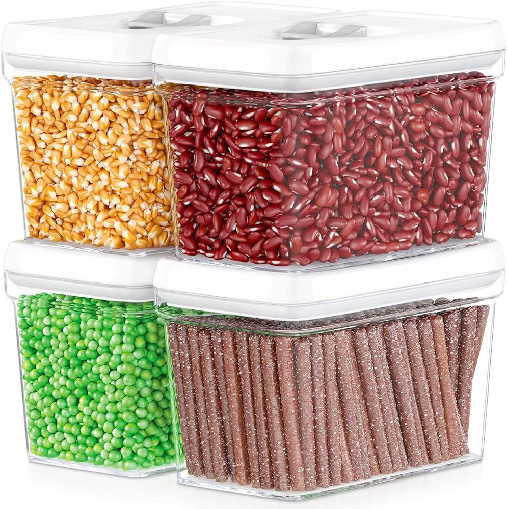 DWËLLZA KITCHEN Airtight Food Storage Containers - Pantry Snacks Kitchen Container, Baking Suppl... | Amazon (US)
