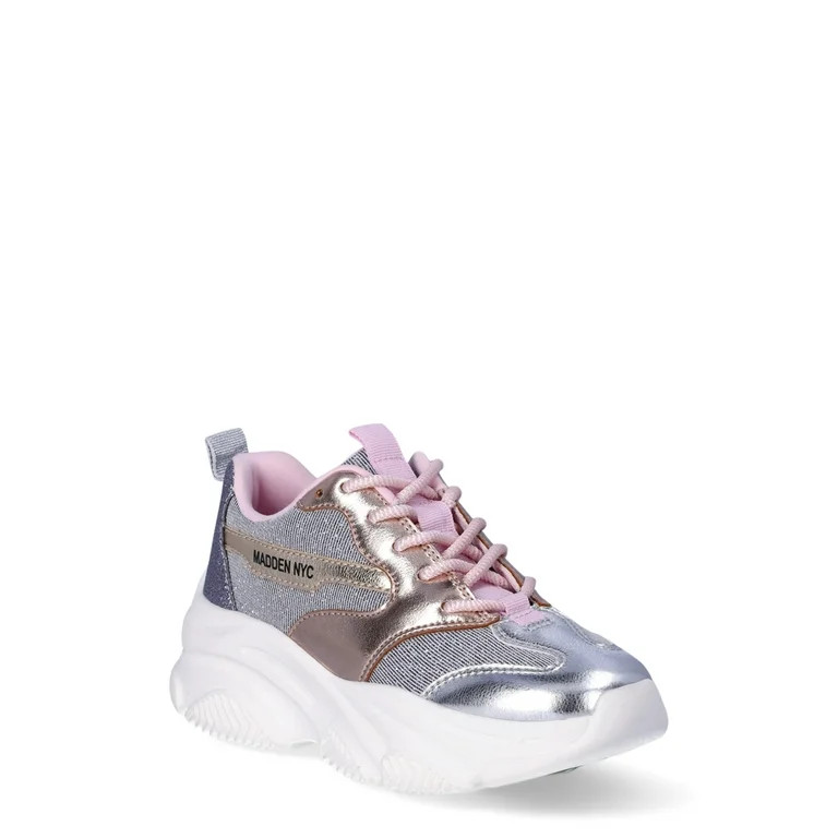 Madden NYC Little Girl & Big Girl Dad Sneaker | Walmart (US)