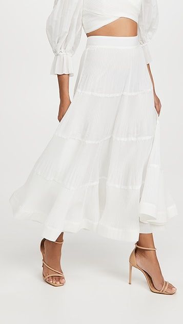 Pleated Midi Skirt | Shopbop