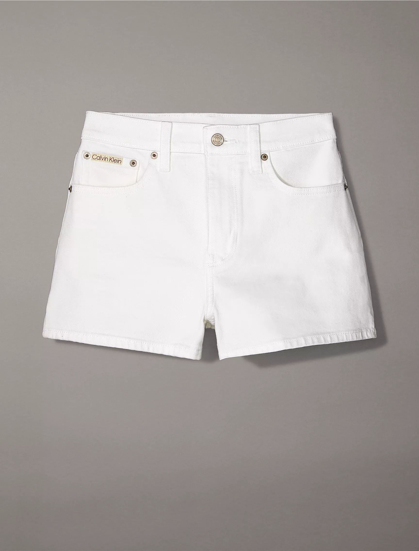 High Rise Mini Denim Shorts | Calvin Klein | Calvin Klein (US)