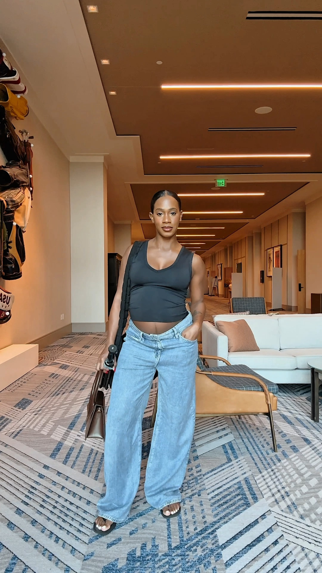 Travel home ootd—still wearing things I love just sizing up in everything! 

#LTKStyleTip #LTKCon #LTKBump