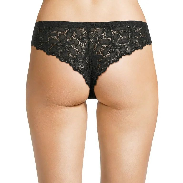 No Boundaries Juniors Micro Cheeky Panty, Sizes XS-XXXL | Walmart (US)