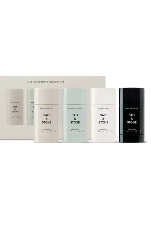 SALT & STONE Mini Deodorant Discovery Set $48 Value at Nordstrom | Nordstrom