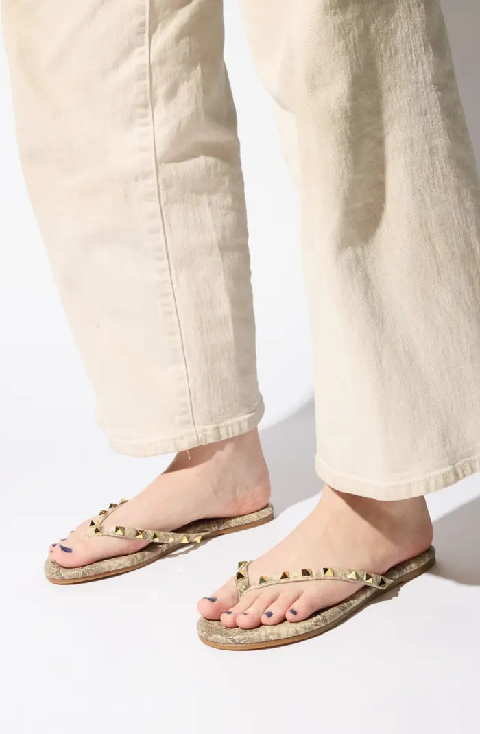 Rivington Stud Flip Flop (Women) | Nordstrom