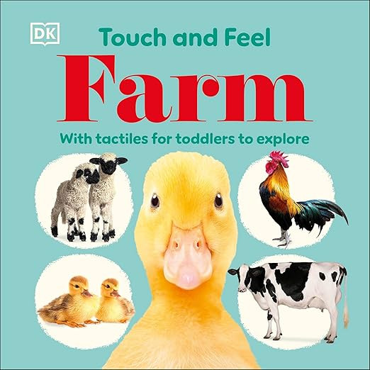 Touch and Feel Farm: With Tactiles for Toddlers to Explore      Board book – January 7, 2025 | Amazon (US)