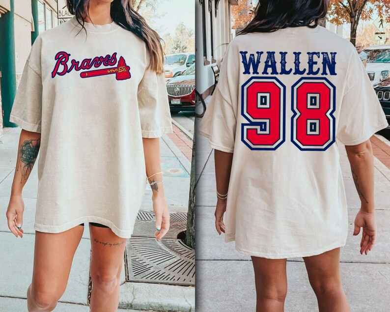 Wallen 98 Braves Shirt Wallen Western T-shirt Cowboy Wallen - Etsy | Etsy (US)