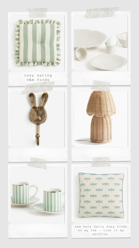 Cozy spring finds from h&m

#LTKSeasonal #LTKhome