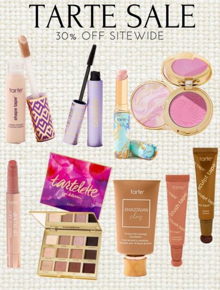 30% OFF sitewide with code TARTELTK30! In app sale exclusive

Tarte, makeup, sale, affordable, deal

#LTKfindsunder50 #LTKbeauty #LTKSpringSale